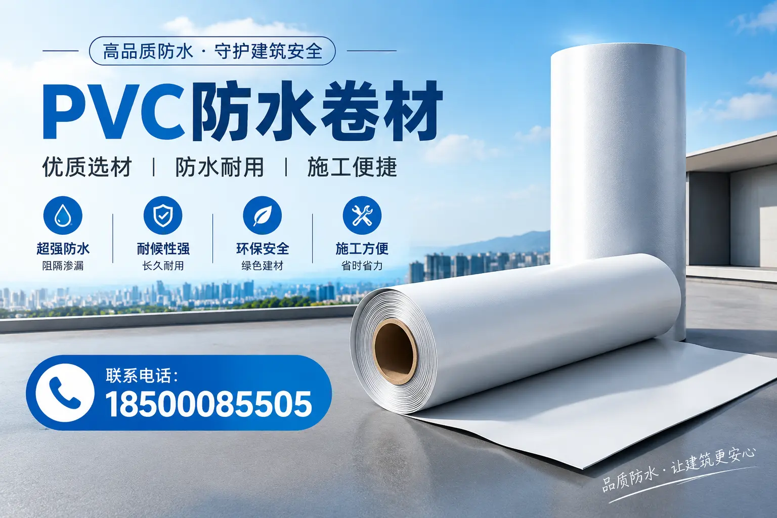 如何评估PVC防水卷材的性价比？赣州消费者必读